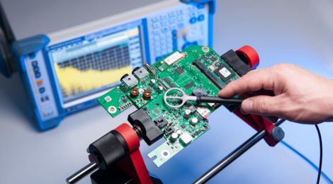 Tracking root cause of RF emissions on a PCB with near-field measurements
